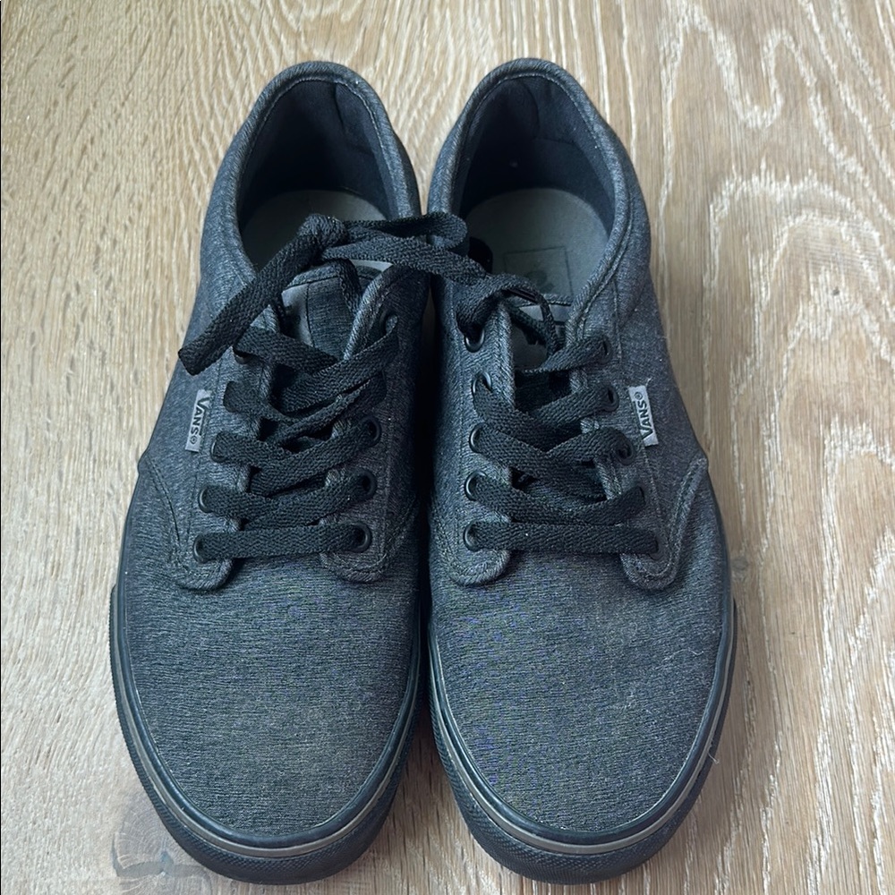 Vans Men's Black Canvas Shoes